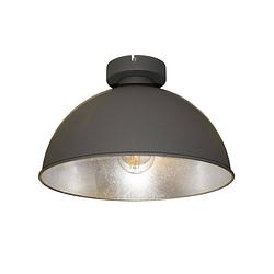 Foto van Lamponline plafondlamp curve ø 31 cm grijs-zilver