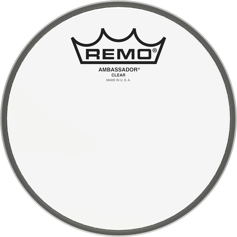 Foto van Remo ba-0306-00 ambassador clear 6 inch drumvel