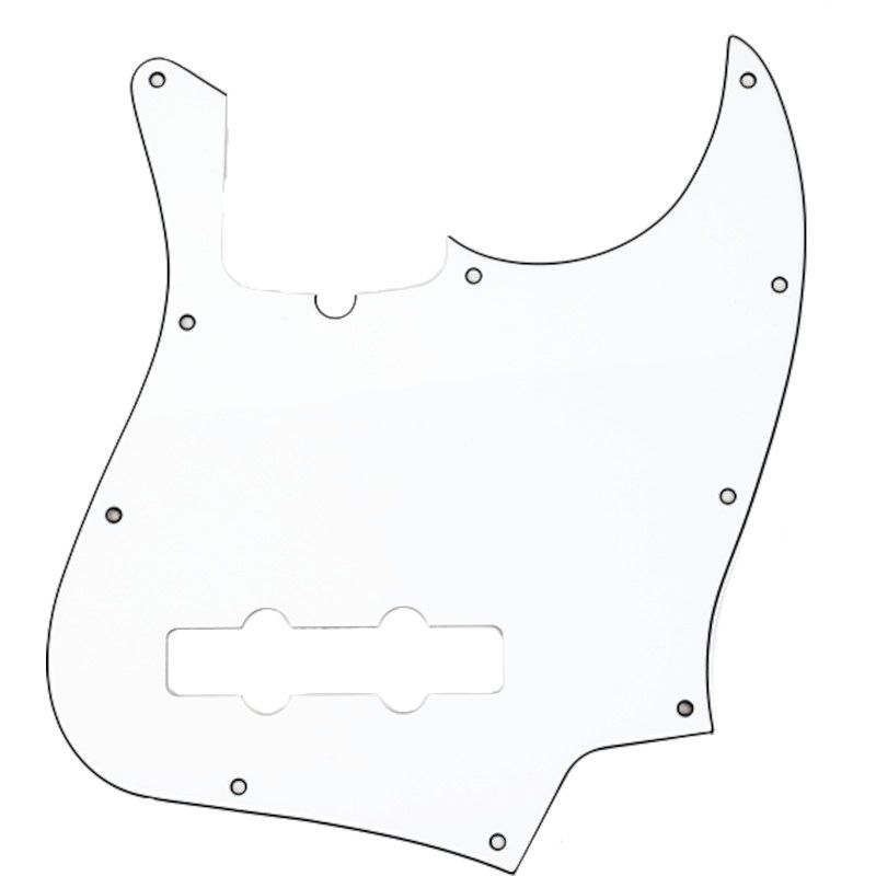 Foto van Fender 10-hole contemporary jazz bass pickguard slagplaat voor fender jazz bass