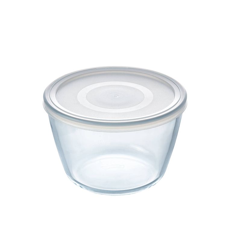 Foto van Pyrex cook & freeze ovenschaal - met deksel - ø16 x 11 cm - 1,6 liter