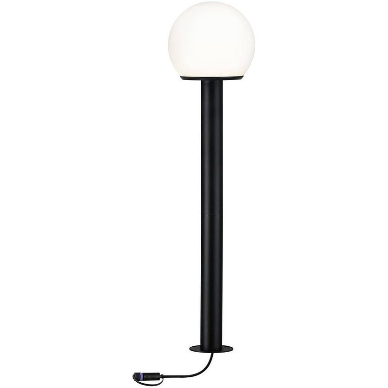 Foto van Paulmann classic poller globe 94321 verlichtingssysteem plug&shine led 2 w antraciet