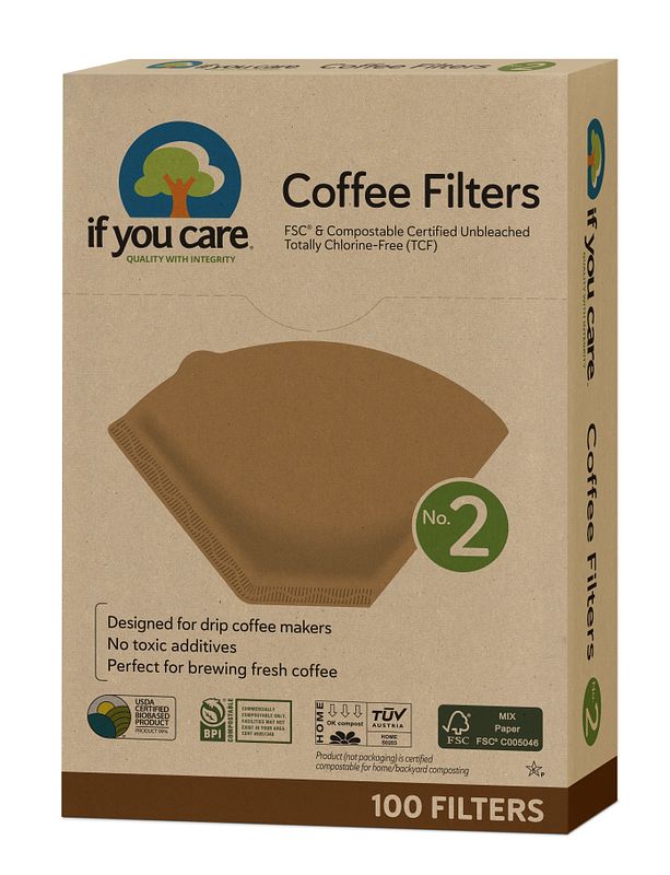 Foto van If you care koffiefilters n2