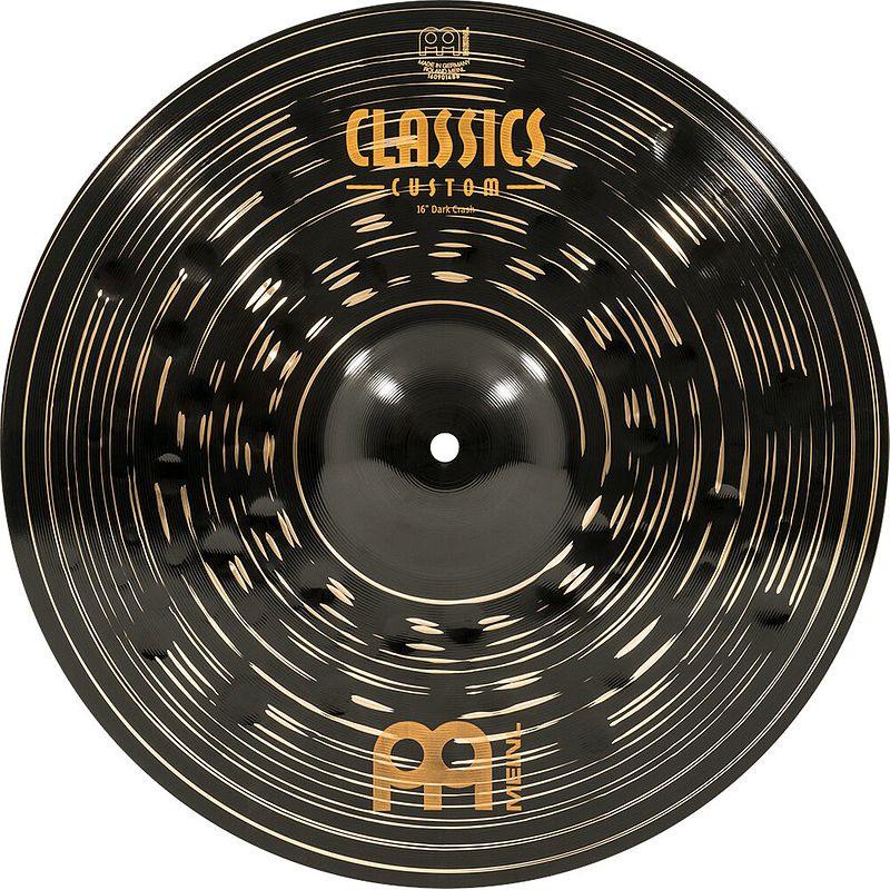 Foto van Meinl cc16dac classics custom dark crash 16 inch