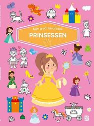 Foto van Mijn groot kleurboek - prinsessen - paperback (9789403223049)