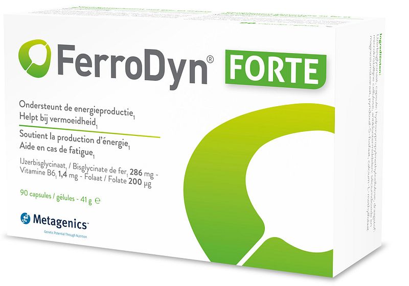 Foto van Metagenics ferrodyn forte capsules