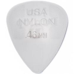 Foto van Dunlop nylon standard 0.46mm plectrum crème-kleurig