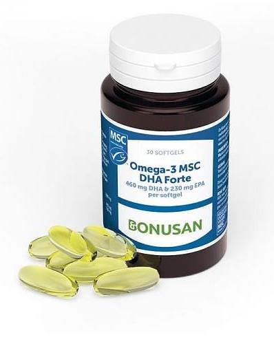 Foto van Bonusan omega 3 msc dha forte