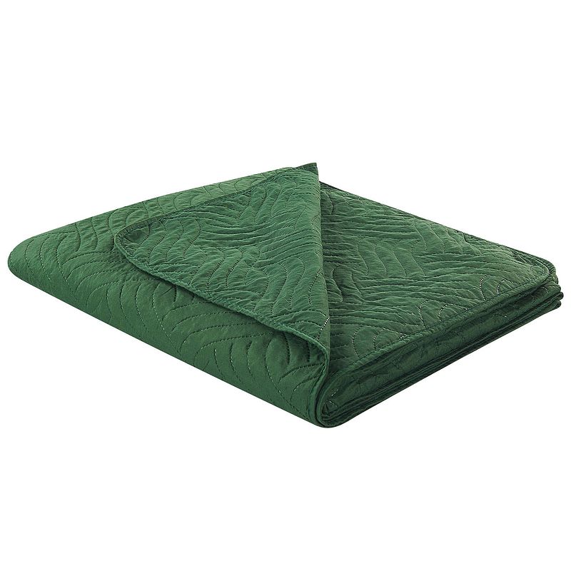 Foto van Beliani babak - sprei-groen-polyester