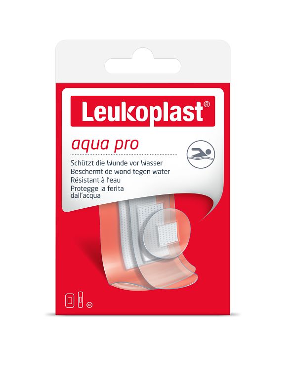 Foto van Leukoplast aqua pro assortiment wondpleister