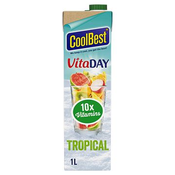 Foto van Coolbest vitaday tropical 1l bij jumbo