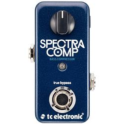 Foto van Tc electronic spectracomp bass compressor effectpedaal