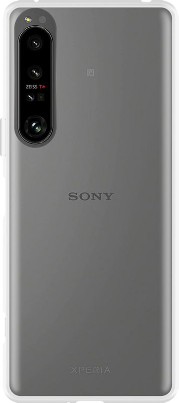 Foto van Just in case soft sony xperia 1 iv back cover transparant