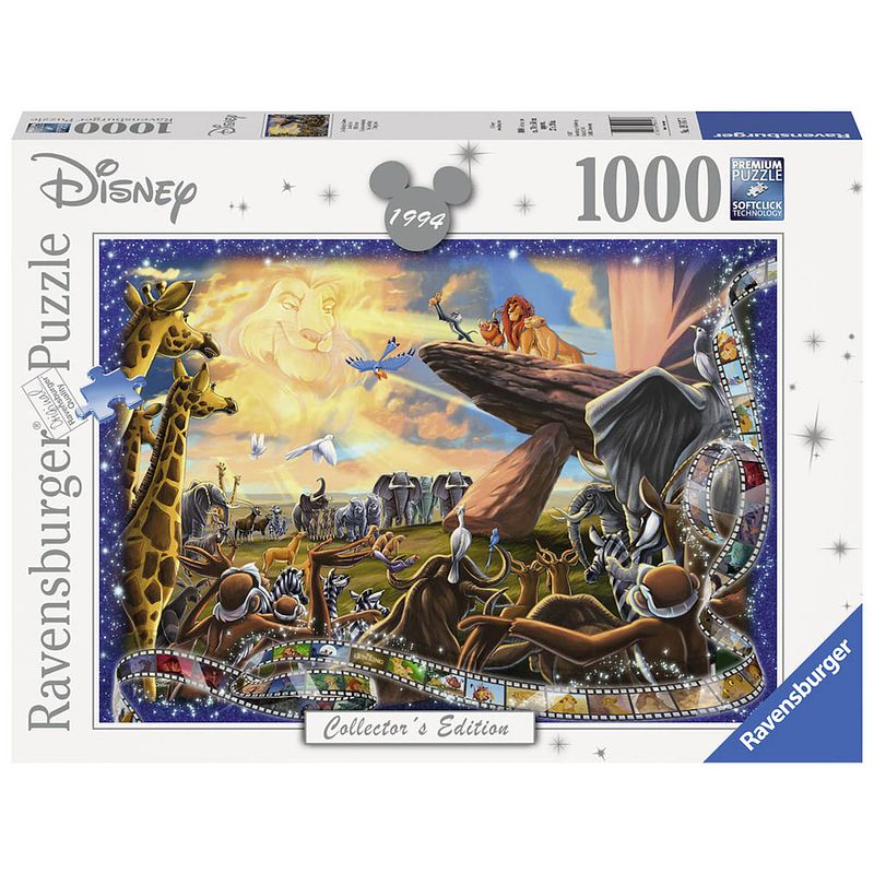 Foto van Ravensburger puzzel disney de leeuwenkoning - 1000 stukjes