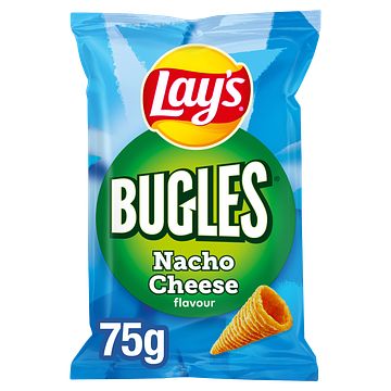 Foto van Lay's bugles nacho cheese chips 75g bij jumbo