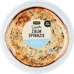 Foto van Jumbo quiche zalm spinazie 300g