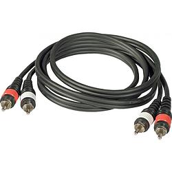 Foto van Jb systems 2-0380 2x rca male - 2x rca male 5.00 m