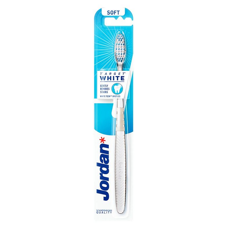 Foto van Target witte tandenborstel soft 1pc.