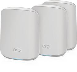 Foto van Netgear orbi rbk353 wifi 6 dual-band mesh system mesh router wit