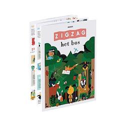 Foto van Zigzag - het bos - makii - hardcover (9789401483674)