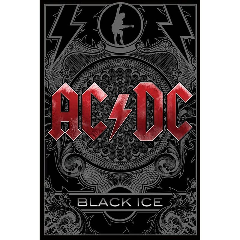 Foto van Pyramid ac dc black ice poster 61x91,5cm