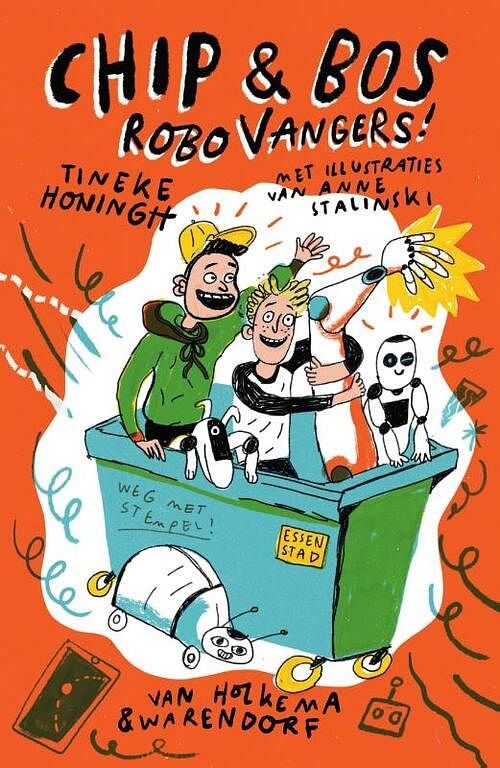 Foto van Robovangers! - tineke honingh - hardcover (9789000383542)