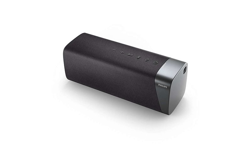 Foto van Philips tas7505/00 bluetooth speaker grijs