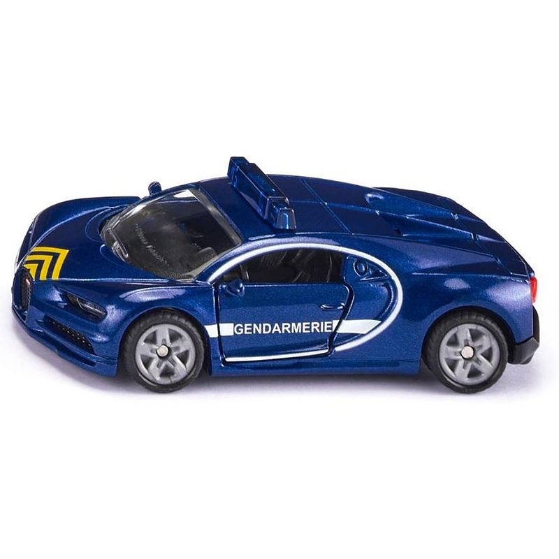 Foto van Siku bugatti chiron gendarmerie 8 cm staal blauw/wit (1541)