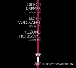 Foto van Queen elisabeth competition violin - cd (5425019979980)