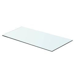 Foto van Vidaxl wandschap transparant 60x25 cm glas