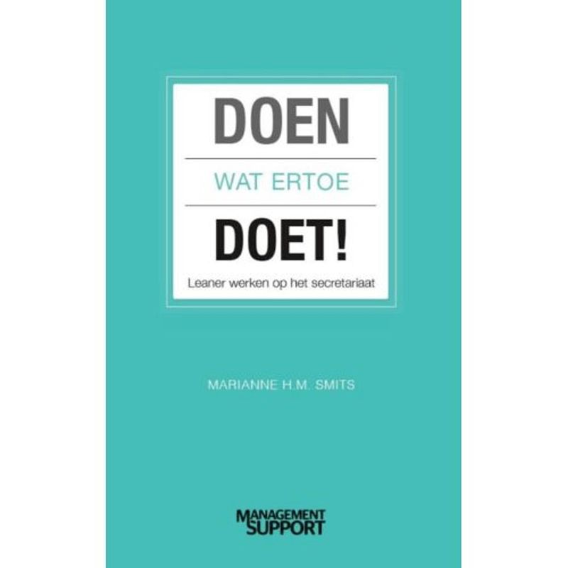 Foto van Doen wat ertoe doet