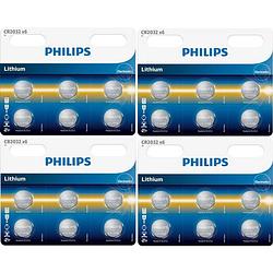 Foto van Philips lithium cr2032 24 pack