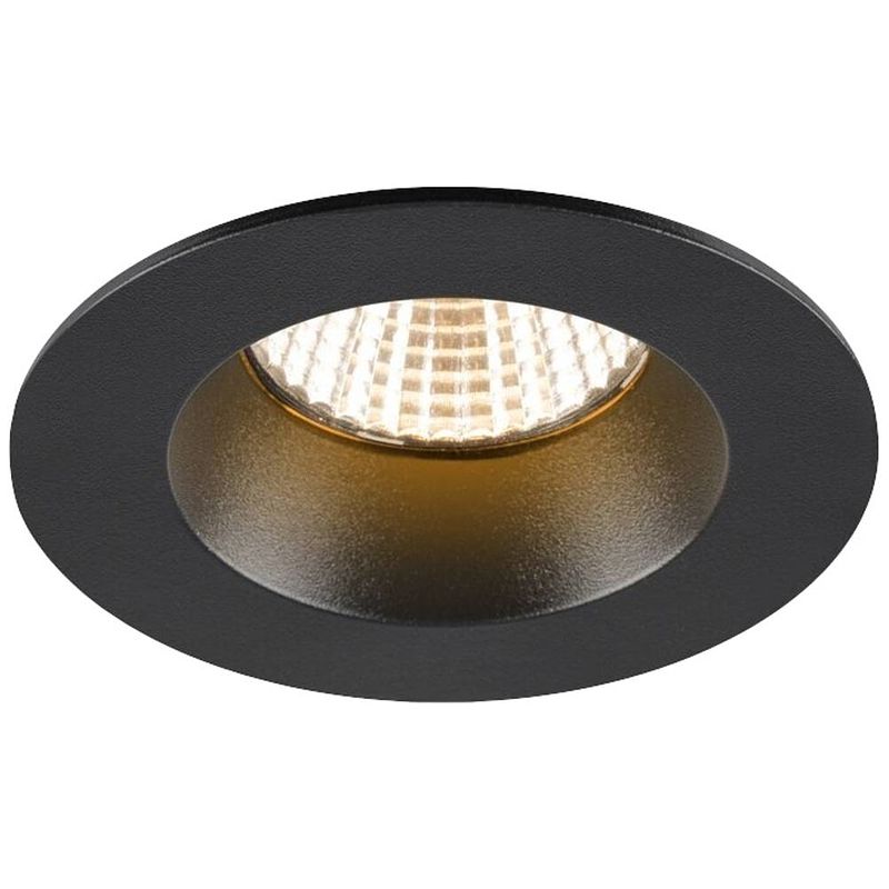 Foto van Slv 1007406 new tria 68 led-inbouwlamp led 8.3 w zwart