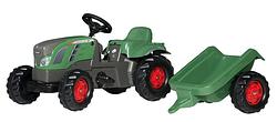 Foto van Rolly toys traptractor rollykid fendt 516 vario junior groen/grijs s