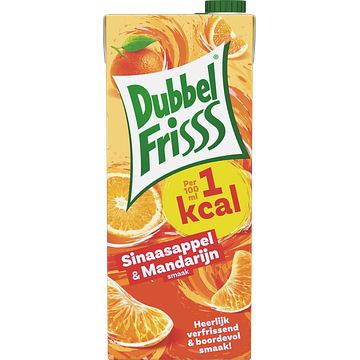 Foto van Dubbelfrisss 1kcal sinaasappelmandarijn 1, 5l bij jumbo