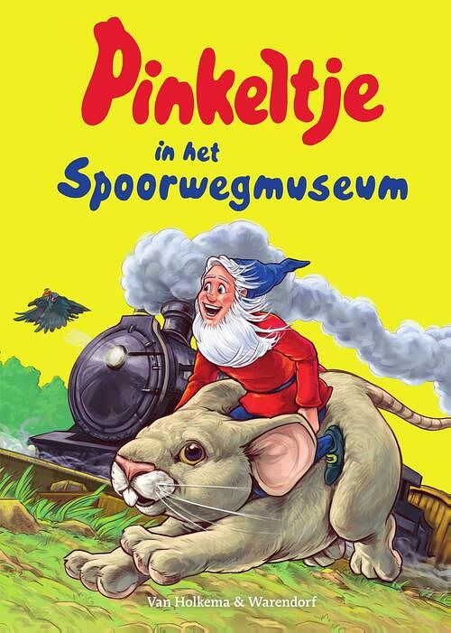 Foto van Pinkeltje in het spoorwegmuseum - studio dick laan - ebook (9789000352876)