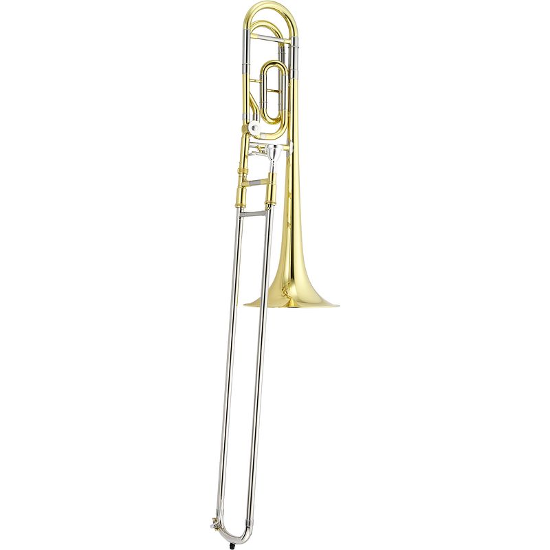 Foto van Jupiter jtb1150 fq tenor trombone bb/f (kwartventiel, closed wrap, gelakt)