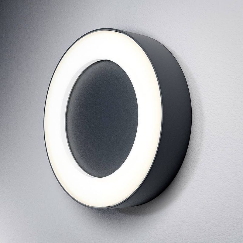 Foto van Ledvance endura® style ring l 4058075205215 led-buitenlamp (wand) donkergrijs