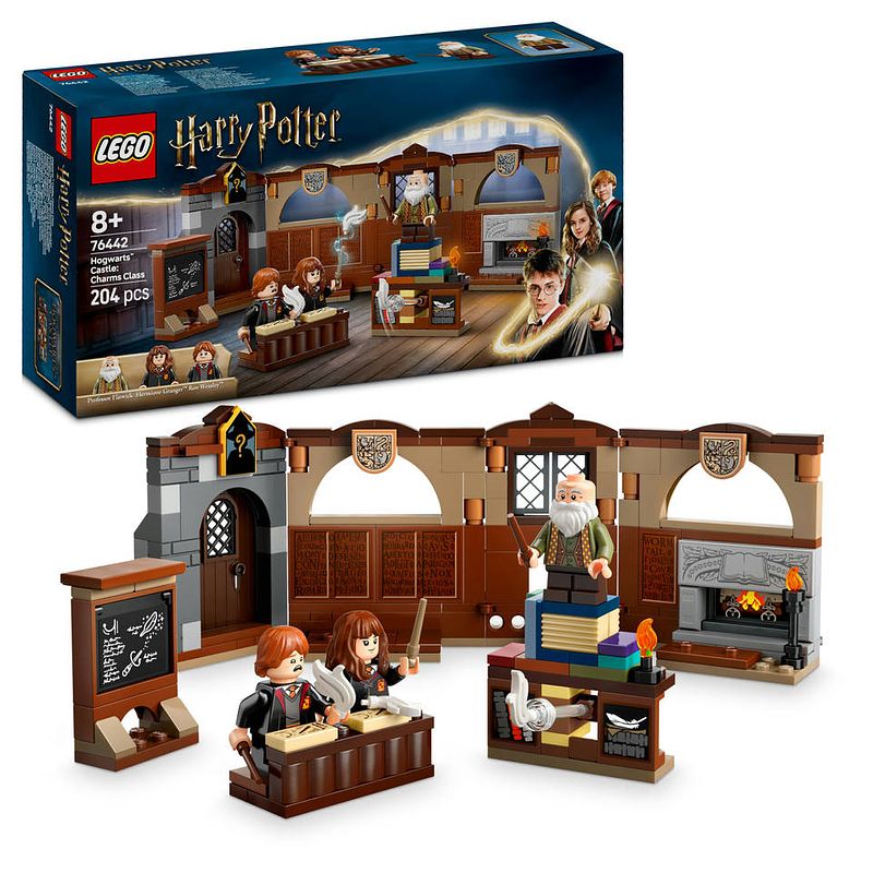 Foto van Lego harry potter kasteel zweinstein: toverspreukenles 76442