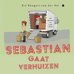 Foto van Sebastian gaat verhuizen - ria boogert-van der hel - paperback (9789464686746)