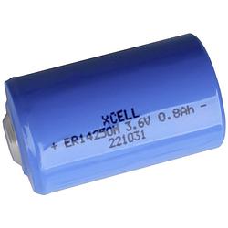 Foto van Xcell er14250m speciale batterij 1/2 aa lithium 3.6 v 800 mah 1 stuk(s)