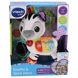 Foto van Premium collectie vtech knuffel & speel zebra