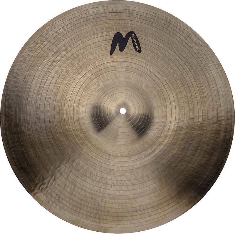 Foto van Masterwork jazz master 21 inch extra thin ride bekken