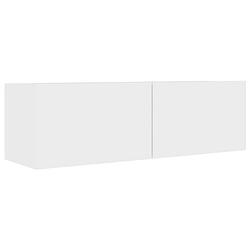 Foto van The living store televisiekast trendy - opbergruimte - 100x30x30 cm - wit