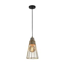 Foto van Quvio hanglamp goud langwerpig - quv5099l-gold