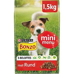 Foto van Purina® bonzo® mini menu met rund 1, 5kg bij jumbo