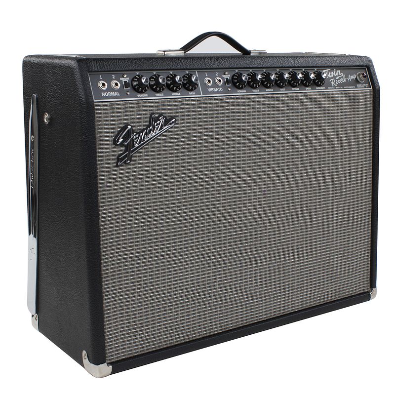 Foto van Fender 65 twin reverb 85w 2x12 buizen gitaarversterker combo