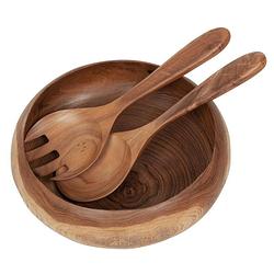 Foto van Must living salad bowl must living including fork and spoon,7xø22 cm