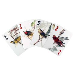 Foto van Kikkerland 3d-speelkaarten vogels 62 x 88 mm papier 54-delig