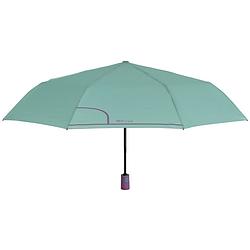 Foto van Perletti paraplu automatisch dames 98 cm microvezel groen