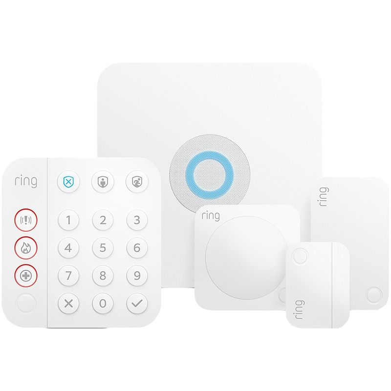 Foto van Ring alarm 5 piece kit 2nd gen hb inbraakbeveiliging wit